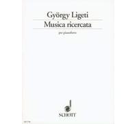 Musica ricercata György Ligeti Book [Softcover] Piano Schott Music