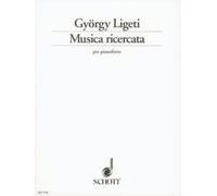 Musica ricercata piano (difficult) Ligeti for pianoforte Schott Music Saddle-wir