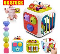 Musical Activity Cube 7-in-1 Early Learning Toys for 12M+ Toddlers,One Year Old