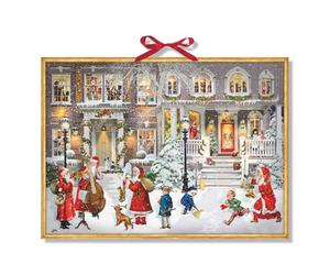 Musical Advent Calendar - Christmas Party - Coppenrath Traditional Design - 24 Tunes - Premium German Quality