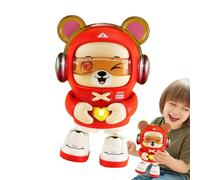 Musical Bear Toy - 1 Unit Electronic Dancing Animal, Led Light Character,Musical Toys, Grooving Movements, Cute Interactive Walking Sound Bear For Kids Birthday Holiday Playtime Gift Age 3 Plus Fun