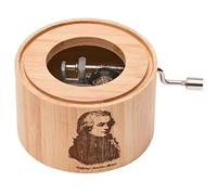 Musical Box Made of Bamboo with the Melody: A Little Night Music by W. A. Mozart - Music Box by Kurbelwerk Green-Line, Motif Edition