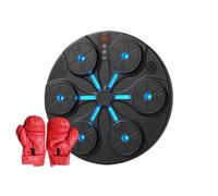 Musical Boxing Machine - Home Boxing Training Device For Adults Kids, Smart Electronic Exercise Trainer | With LED Lights Wireless Wall Mounted Music |