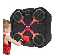 Musical Boxing Machine, Music Punching Machine, Electronic Punch Trainer with LED Touch Screen | Intelligent Adjustable Music Punching Boxing Training Machine for