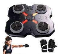 Musical Boxing Machine - Punching Machine 28x28x5cm, Gloves Exercise Equipment, Boxing Music Trainer, Smart Music Machines for Kids Boys Girls Training
