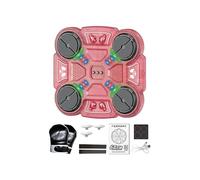 Musical Boxing Machine - USB Rechargeable Three Speed Rhythm Trainer for And Adults, Fun Wall Mounted Fitness and Striking Wall with LED Display, for