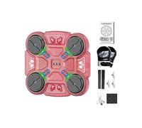 Musical Boxing Machine, Wall Mounted Punching Pad USB Rechargeable with Speed Rhythm Mode, Interactive Musical Punching Trainer for Kids, Students