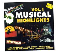 Musical Casts - Tolle Hits from Musicals (Compilation CD, 16 Tracks, Various) I Am What I Am (La Cage Aux Folles), I Could Have Danced All Night (My Fair Lady), Over The Rainbow (The Wizard Of Oz), Maria (West Side Story), On My Own (Les Miserables), I Know Him So Well (Chess), All I Ask Of You (Phantom Of The Opera) u.a.