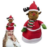 Musical Christmas Doll - Santa Dancing Electric, Jewellery Filled | Entertaining Figurilla, Interior, Family Event, Children's Environment