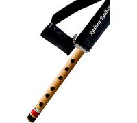Musical Combo Flutes D Sharp 6 Hole (16 Inch) & G Scale (17 Inch) Bamboo Flute Bansuri with Flute Carry Bag Free