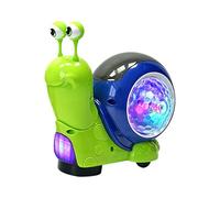 Musical Crawling Snails Toy, Interactive Baby Sensory Crawler with Led Lights, Smart Obstacle Avoidance, Toddler Learning Toy for Boys, Girls, Children Playtime, 1 Piece