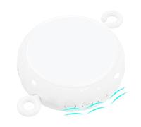 Musical Crib Mobile Motor - 3 Modes Portable Sound Machine, 24 Piano Lullabies, Volume Control | Modern Design Rotating Kid Music Box with Night Light & Projector Battery-Operated for Girls & Boys