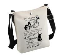 Musical Crossbody Bag Musical Lover Gift Theatre Fans Gift Musical Merchandise Drama Music Gift, Give Me and a Bag