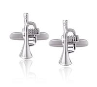 Musical Cufflinks for Men Dad Husband Boyfriend Musician Gifts for Men, S, Metal, no gemstone