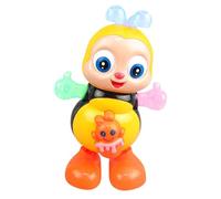 Musical Dancing Bee Toy | Electric Learning Bee with Music and Light - Dancing Sensory Toys | for Daycare Centers Holiday Christmas Playroom Bedroom Living Room Study Home