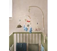 Musical dinosaur mobile MINISAURUS beige