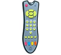 Musical Early Learning Toy Remote with Light Enhancing Kids' Education Experience through Sound and Interactive Play (Grey, One Size)