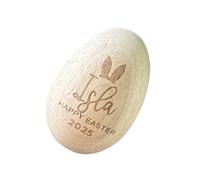 Musical Eggs Shaker Wood Sensory Learning Tool Easter Present Kids Hand Percussion Easter Toy For Children And Adult Musical Learning Tools