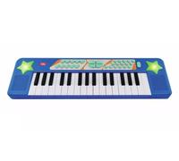 Musical Electronic Keyboard for Kids, Blue, with Light-Up Stars