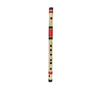 Musical Flutes F Sharp 7 Hole 14 Inch Medium Right Hand Bamboo Flute Bansuri with Flute Carry Bag Free By Indian Collectible