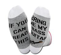 Musical Gift Bass Guitar Socks If You Can Read This Bring Me My Bass Guitar Socks Gift For Guitarist (U.Bass Guitar)