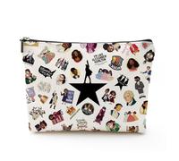 Musical Gifts for Women, Hamilton Merch, Broadway Mudical Lover Gift Hamilton Character Zipper Pouch Makeup Bag Musical Inspired Gift For Women Musical Gift