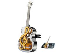 Musical Guitar Car Air Freshener, Vent Clip Aromatherapy Diffuser, Electric Guitar Ornament for CarS Vents, Cool Car Scents for Women and Men, Creative Vehicle Decoration, Gift Musicians & Music