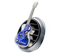 Musical Guitar Car Air Freshener, Vent Clip Aromatherapy Diffuser, Electric Guitar Ornament for CarS Vents, Cool Car Scents for Women and Men, Creative Vehicle Decoration, Gift Musicians & Music