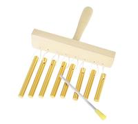 Musical Hand Chimes With Ergonomic Grip Handheld Winds Aluminum Texture Suitable For Studio And Live Performances Handheld Wind With Stick