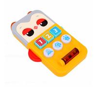 Musical Infant Owl Phone Baby Sensory Toy Cute Educational Light Up Toy for Babies