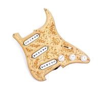 Musical Instrument Accessories Guitar With Maple Carved White Pickup SSS Loading Panel Set