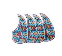 Musical Instrument Accessories Thickened Guitar Pickguard Folk Guitar Protective Plate(Type 3)