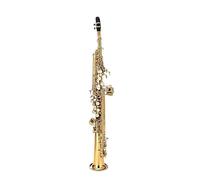 Musical Instrument B Flat High Pitched Saxophone With Gold Lacquer Surface