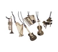 Musical Instrument Bookmark Metal Plated Creative Bookmark Literary Music Bookmark with Lanyard for Opening Ceremony Birthday ion Gift Fashion with Nice