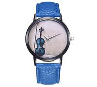 Musical Instrument Colorful Women's Quartz Watches Fancy Temperament Casual Ladies Wristwatches Simple Birthday Gifts