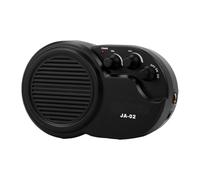 Musical Instrument Connector Portable Guitar Amplifier 3W Output With Battery Power Compatible With MP3 And Headphone Inputs SYz125 (Black, 16x10cm)