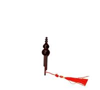 musical instrument decorations Miniature bamboo flute Xiao and Hulusi model with box mini musical instrument decoration (Color : 1)