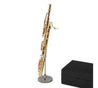 musical instrument decorations Oboe miniature copper bassoon cute decorative portable crafts classical miniature model creative unique jewelry mini accessories musical instrument clarinet