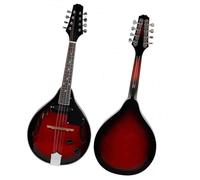 Musical Instrument Electric Mandolin Eight String Guitar Set Red And Bk Professional Mandolin Instrument
