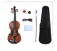 Musical Instrument Electronic Violin Performance Electro-acoustic 5-string Handmade Solid Wood Electro-acoustic Violin