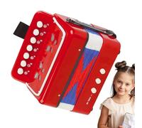 Musical Instrument | Kids MusicCal Instruments Portable 7 Keys Button Small Accordion For Beginners, Boys And Girls Age 3+, Birthday Gift | 18x17x10cm/7.09x6.69x3.94 Inches