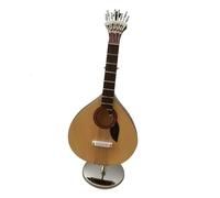 Musical Instrument Models 14 * 5.5 * 2cm Mini Model Guitar Creative Musical Instrument Model Furniture Ornaments(B)