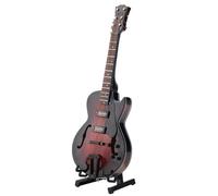 Musical Instrument Models 5.5/7.1in Classic Miniature Guitar With Stand And Case Instrument Ornaments(7.1in)