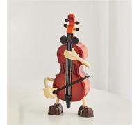 Musical Instrument Models Creative Guitar Violin/guitar Model Music Box Music Box Decorative Ornaments(B)