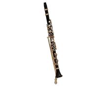 Musical instrument models Mini Clarinet Model Musical Instrument Miniature Desk Decor Display With Black Leather Box + Bracket Ornaments