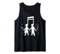 Musical Instrument Musician Quarter Note Music Notes Tank Top