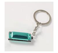 Musical Instrument Ornament Creative Musical Instruments Harmonica Keychain Harmonica Keyring Keys Holder Bag Hanging Pendant (Color : C)