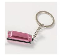 Musical Instrument Ornament Creative Musical Instruments Harmonica Keychain Harmonica Keyring Keys Holder Bag Hanging Pendant (Color : D)