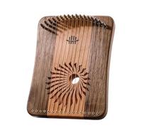 Musical Instrument Ornaments Set 17-string harp crafts classical miniature model cute decoration portable mini accessories musical instrument creative unique jewelry