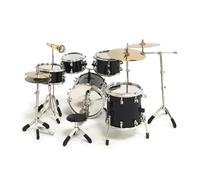 Musical Instrument Ornaments Set Mini drum model set, portable musical instrument, unique handicraft design, cute classical miniature drum model, desktop ornament (Color : 2)